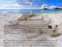 Tablet Screenshot of islandscarpetcleaner.com